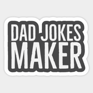 Dad jokes maker Sticker